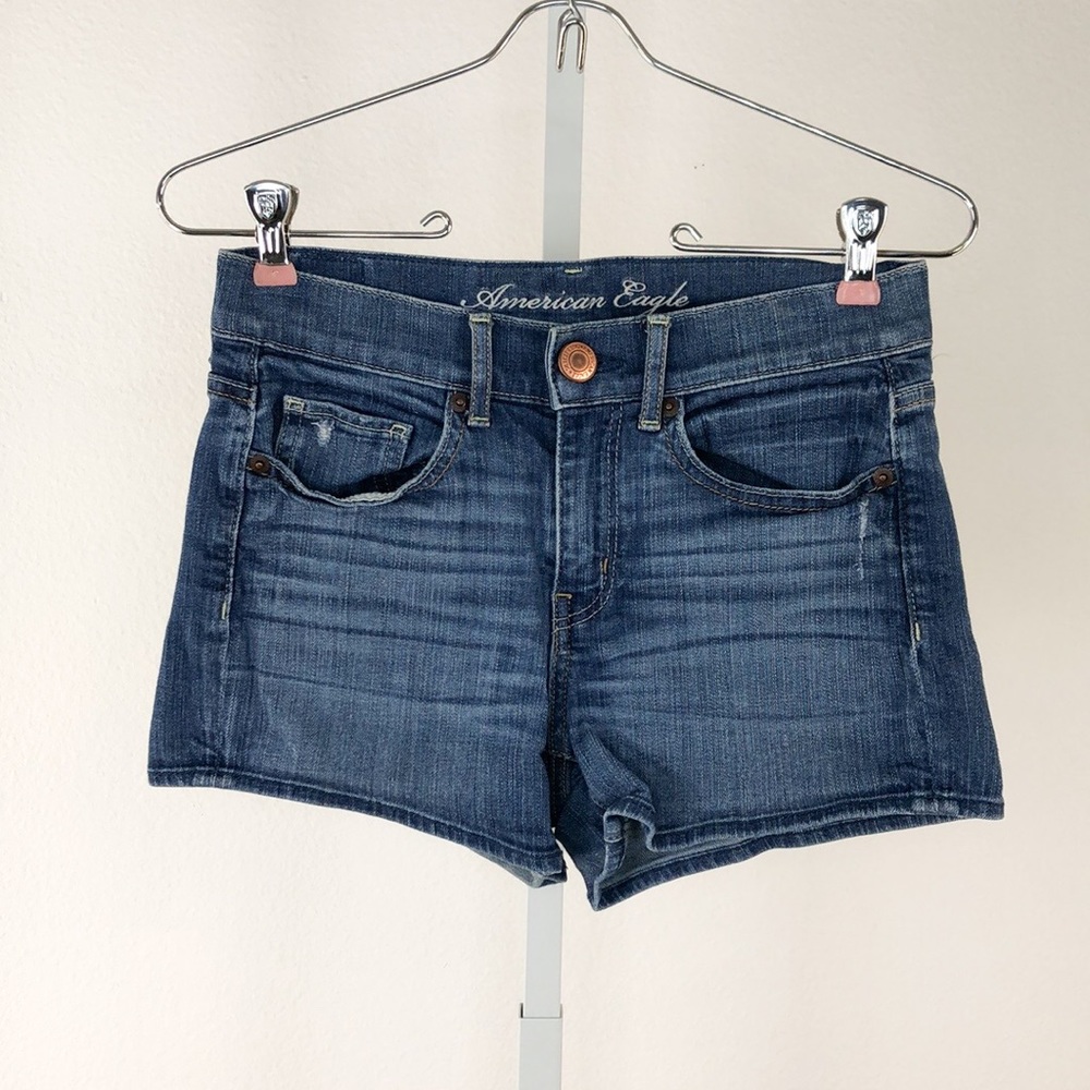 American Eagle Outfitters Denim Short Shorts - Picture 1 of 5